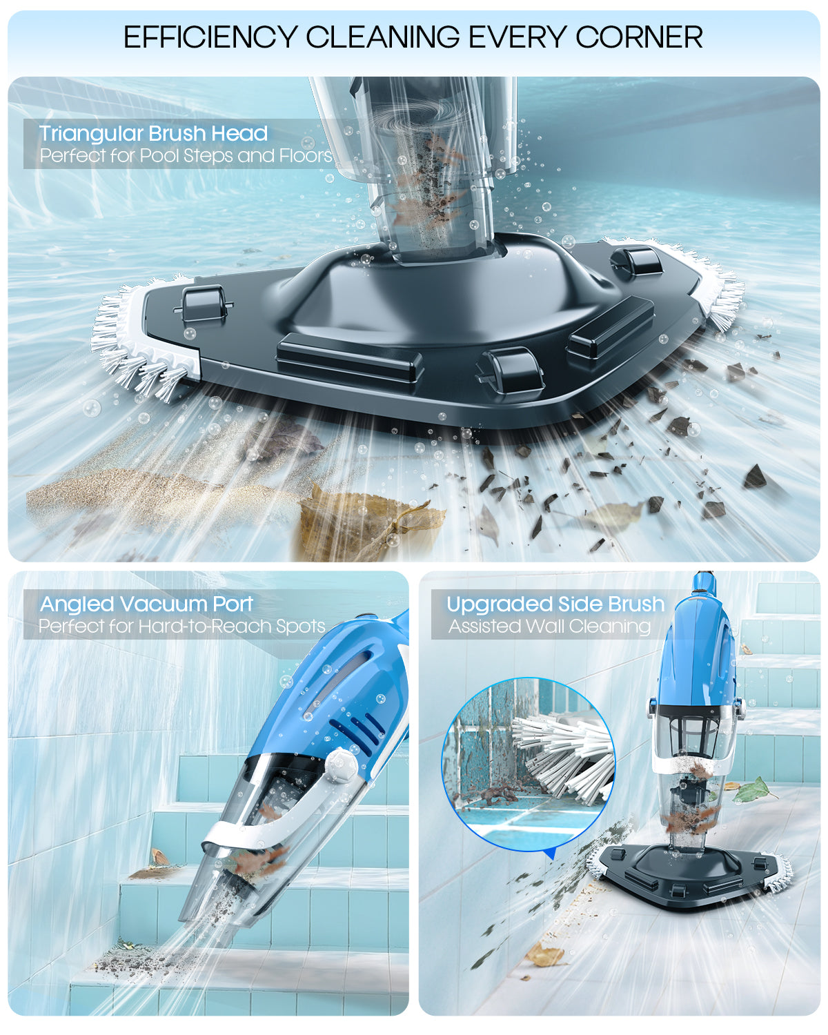 Cordless Handheld Pool Vacuum