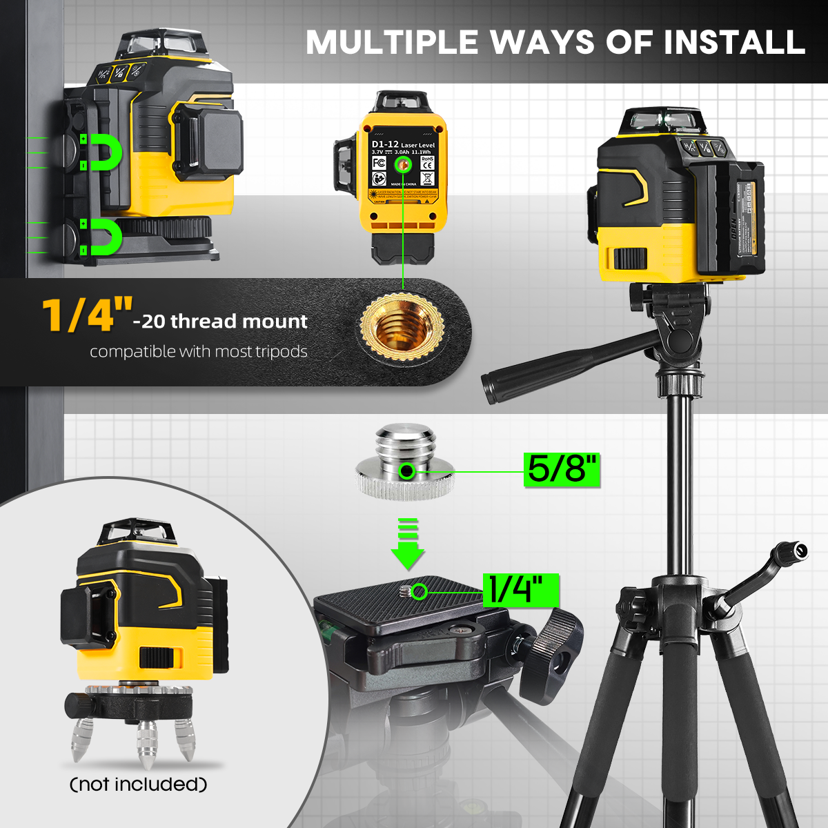 12-lines Laser Level D-series