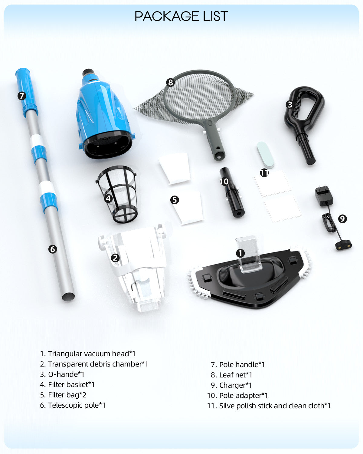 Cordless Handheld Pool Vacuum