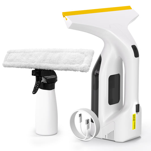 Cordless Window Vacuum Cleaner, Squeegee Tool Set