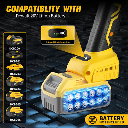 Coredless Angle Grinder Yellow [No Battery]