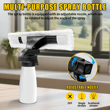 Cordless Window Vacuum Cleaner, Squeegee Tool Set