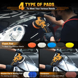VERVEWAVE cordless orbital buffer polisher product image 7