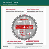 Revvstark Circular Saw Blade Set — product view 4