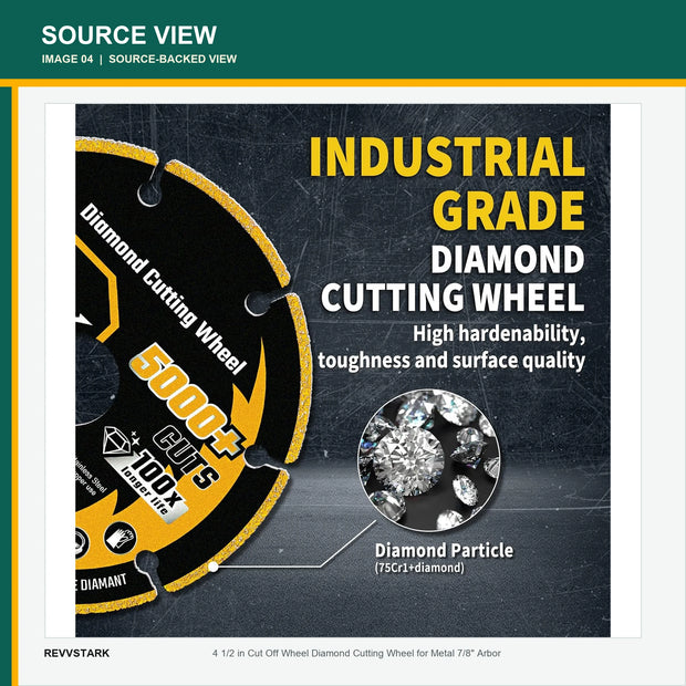Revvstark Diamond Cut-Off Wheel Set — product view 2