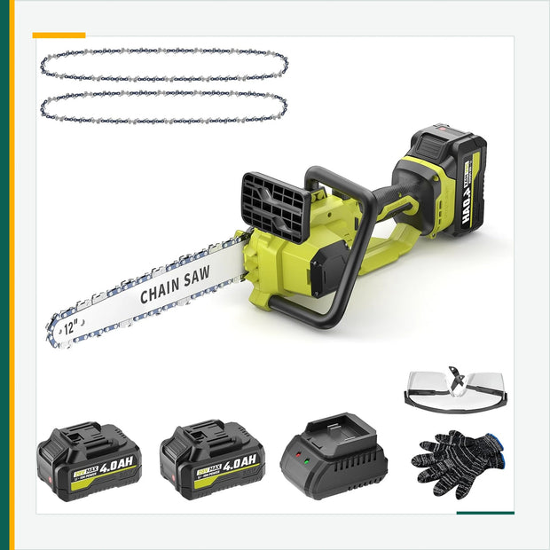 SEYVUM Cordless Chainsaw Kit