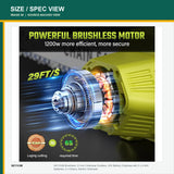 SEYVUM Cordless Chainsaw Kit — product view 3