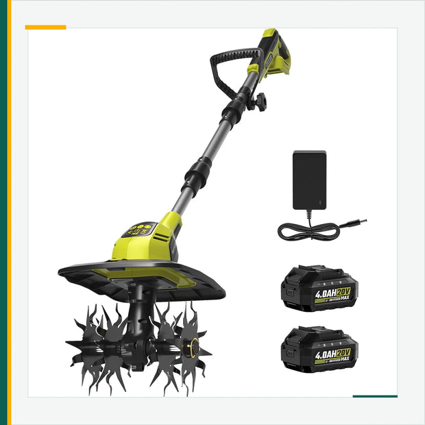 SEYVUM Cordless Garden Cultivator Kit