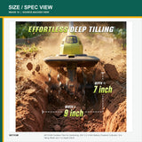 SEYVUM Cordless Garden Cultivator Kit — product view 5