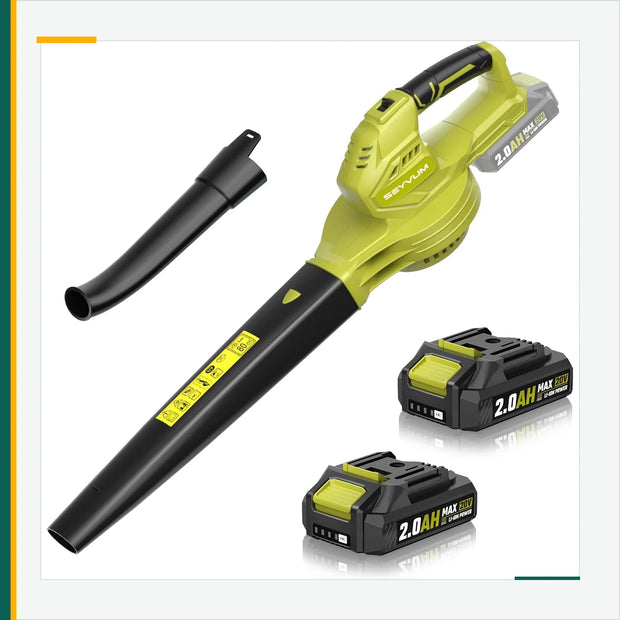 SEYVUM Cordless Leaf Blower Kit