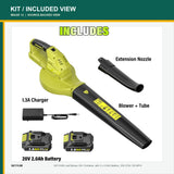 SEYVUM Cordless Leaf Blower Kit — pictured contents 6