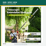 SEYVUM Cordless Pole Hedge Trimmer Kit — product view 2