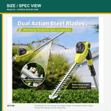 SEYVUM Cordless Pole Hedge Trimmer Kit — product view 4
