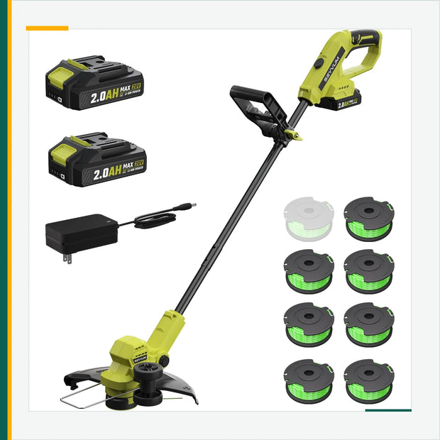 SEYVUM Cordless String Trimmer Kit
