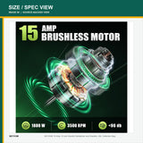 SEYVUM Electric Dethatcher and Scarifier — product view 3