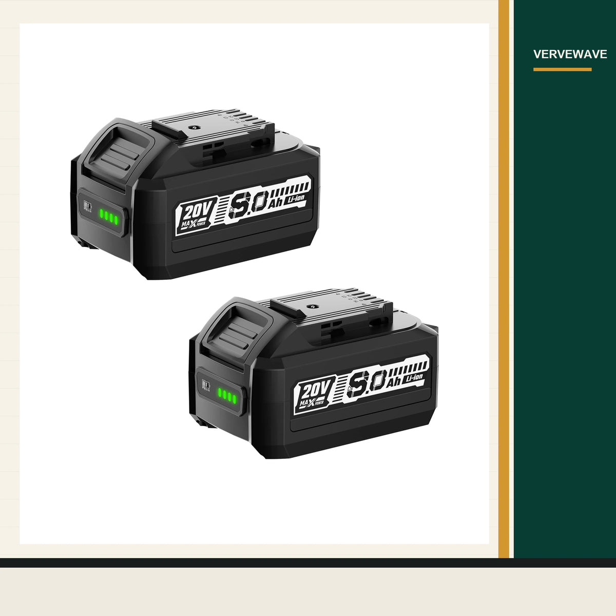 VERVEWAVE Replacement Battery Pack main product image