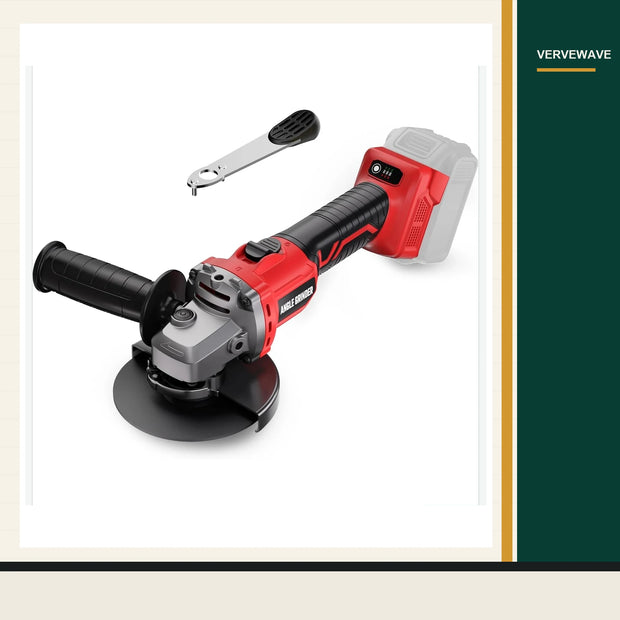 VERVEWAVE Cordless Angle Grinder