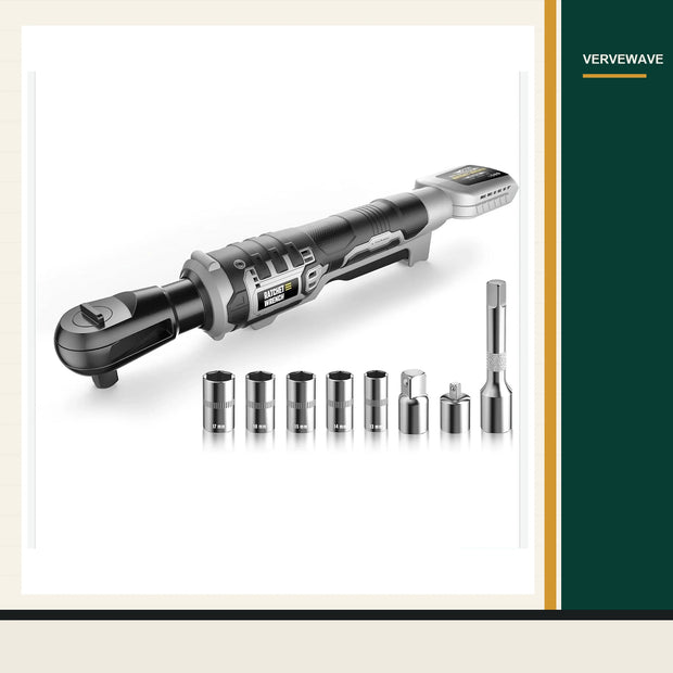 VERVEWAVE Cordless Ratchet Wrench
