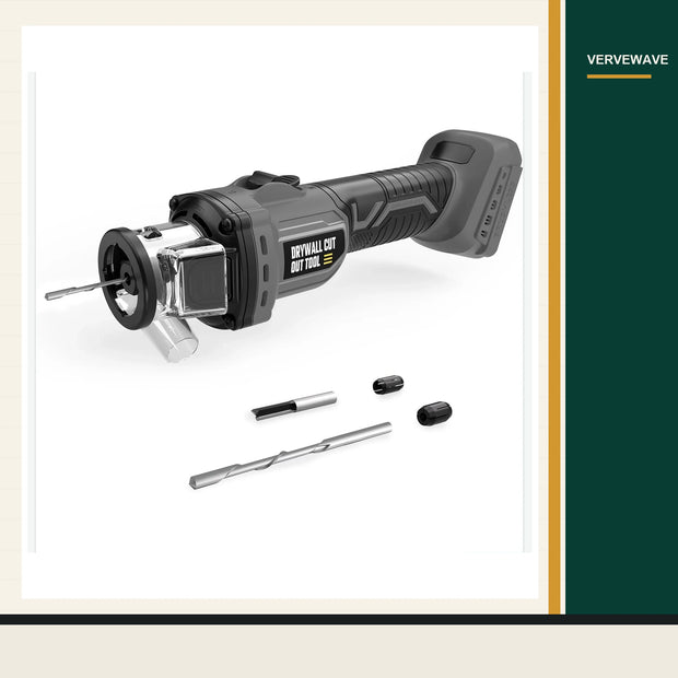 VERVEWAVE Cordless Drywall Cut-Out Tool