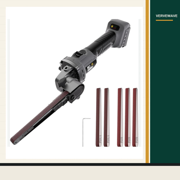 VERVEWAVE Cordless Belt File Sander