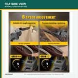 VERVEWAVE Cordless Belt File Sander — product view 4