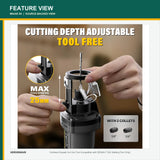 VERVEWAVE Cordless Drywall Cut-Out Tool — product view 4