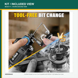 VERVEWAVE Cordless Drywall Cut-Out Tool — pictured contents 5