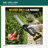 VERVEWAVE Cordless Grass Shear and Hedge Trimmer — product view 6