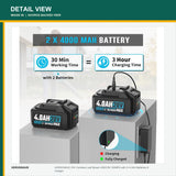 VERVEWAVE Cordless Leaf Blower Kit — detail view 3