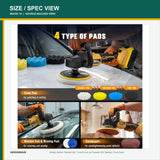 VERVEWAVE Cordless Rotary Polisher Kit — product view 5