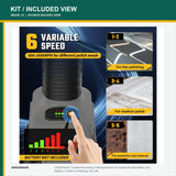VERVEWAVE Cordless Surface Conditioning Tool — pictured contents 5