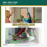 VERVEWAVE Green Laser Level Kit with Tripod — product view 5