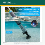 VERVEWAVE Handheld Spa and Pool Vacuum — source-provided use view 2