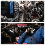 Mechanic using organized socket holders