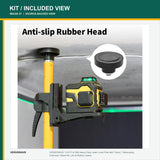 VERVEWAVE Telescoping Laser Level Pole and Tripod Kit — pictured contents 7